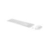 HP 655 - Tastatur-und-Maus-Set - kabellos - 2.4 GHz - Italienisch - weiß