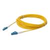 AddOn - Patch-Kabel - LC / UPC Einzelmodus (M) zu LC / UPC Einzelmodus (M) - 5 m - Glasfaser - Simplex - 9 / 125 Mikrometer - OS2 - halogenfrei - Gelb