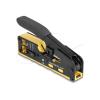 Delock - Crimpwerkzeug - für 6P / 8P RJ45 / RJ11 Stecker cat. 5 / 6/7 mit Schneider und Abzieher - Schwarz, Gelb