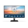 Philips 24E1N1200A - 1000 Series - LED-Monitor - 61 cm (24") - 1920 x 1080 Full HD (1080p) @ 100 Hz - IPS - 250 cd / m² - 1300:1 - 1 ms - HDMI, VGA, DisplayPort - Lautsprecher - Schwarz