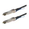 Startech 1m Juniper QFX-QSFP-DAC-1M kompatibel - QSFP+ Direktverbindungskabel - 40G QSFP+ Kabel - Passives Twinax Kabel - QSFP Kabel - Direktanschlusskabel - QSFP+ zu QSFP+ - 1 m - twinaxial - SFF-8436 - passiv - Schwarz