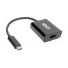 Tripp Lite USB C to HDMI Adapter Converter M / F 4K USB Type C to HDMI Black USB Type C, Thunderbolt 3 Compatible - Externer Videoadapter - USB-C 3.1 - HDMI - Schwarz