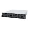 Synology RackStation RS2423+ - NAS-Server - 12 Schächte - Rack - einbaufähig - SATA 6Gb / s - RAID JBOD, 0, 1, 5, 6, 10 - RAM 8 GB - Gigabit Ethernet / 10 Gigabit Ethernet - iSCSI Support - 2U