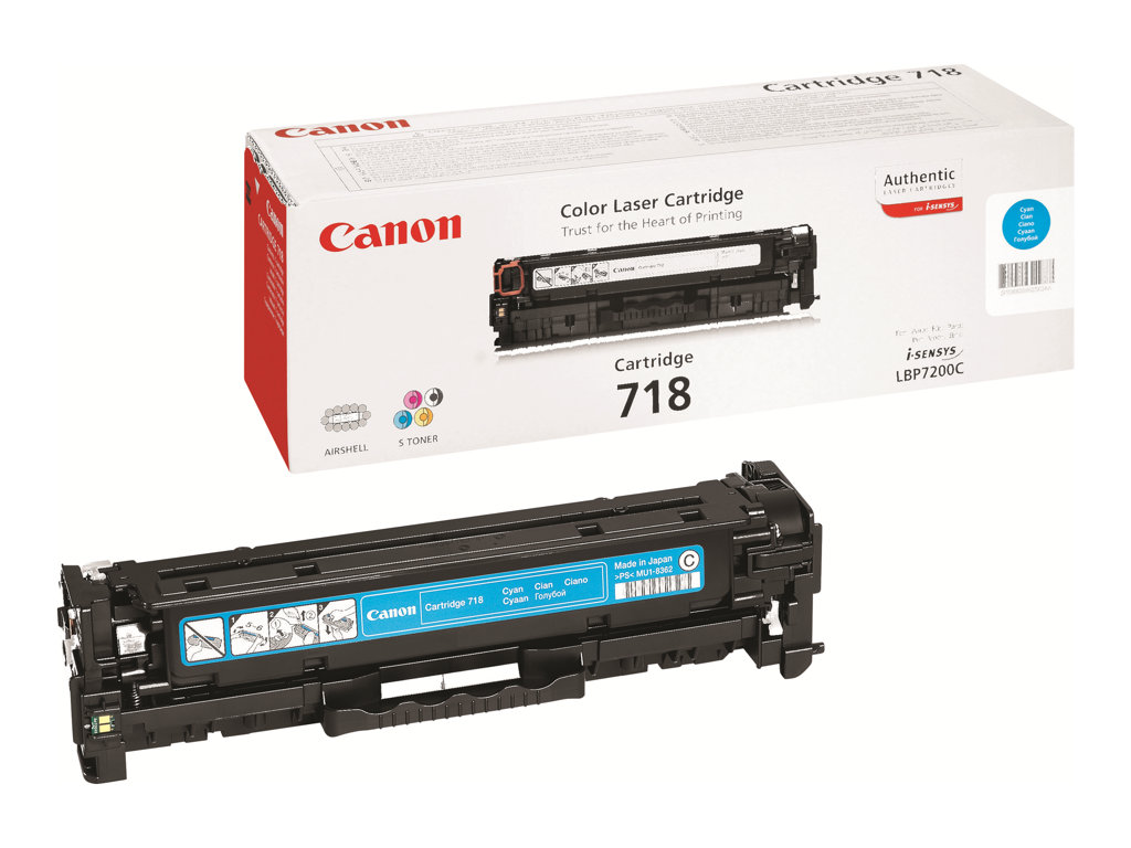 Toner 718 2661B002 / cyan
