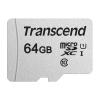 Transcend 300S - Flash-Speicherkarte - 64 GB - UHS-I U1 / Class10 - microSDXC