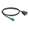 Delock Kabel HSD Z Buchse zu RJ45 Buchse 1 m