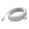VISION Techconnect - Ultra High Speed - HDMI-Kabel mit Ethernet - HDMI männlich zu HDMI männlich - 3 m - Doppelisolierung - weiß - 8K30Hz Unterstützung