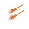 50cm Orange Slim CAT6 Ethernet Cable