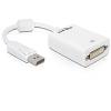 Delock Displayport to DVI Adapter - DisplayPort-Adapter - DisplayPort (M) zu DVI-I (W) - 12.5 cm