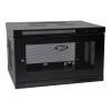 Eaton Tripp Lite Series SmartRack 6U Low-Profile Switch-Depth Wall-Mount Rack Enclosure Cabinet - Schrank Netzwerkschrank - geeignet für Wandmontage, Boden montierbar - Schwarz - 6U - 48.3 cm (19")