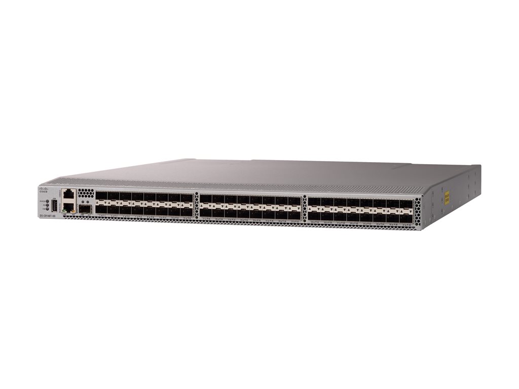 HPE StoreFabric SN6620C 32Gb 48 / 24 - Switch - managed - 24 x 32Gb Fibre Channel SFP+ + 24 x 32Gb Fibre Channel SFP+ Ports on Demand + 4 x QSFP+ - an Rack montierbar
