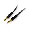 StarTech.com 90cm 3,5mm Klinken Stereo Audiokabel - St / St - Audiokabel - mini-phone stereo 3.5 mm männlich zu mini-phone stereo 3.5 mm männlich - 91 cm - Schwarz - für P / N: RKCOND17HD, SV231DPU34K, SV431DPDDUA2, SV431DPUA2, USBC2VGCAPRO, UVCHDCAP