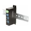 StarTech.com 4-Port USB 3.0 Hub, Managed, Industriegehäuse, 5Gbps USB - Hub - 3 x USB 3.2 Gen 2 + 1 x USB 3.2 Gen 1 - Desktop, an DIN-Schiene montierbar, wandmontierbar - TAA-konform