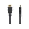 StarTech.com High-Speed-HDMI-Kabel 2m - HDMI Verbindungskabel Ultra HD 4k x 2k mit vergoldeten Kontakten - HDMI Anschlusskabel (St / St) - HDMI-Kabel - HDMI männlich zu HDMI männlich - 2 m - abgeschirmt - Schwarz - für P / N: CDPVGDVHDBP, DK30CH2DPPDU, D