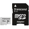 Transcend 300S - Flash-Speicherkarte (Adapter inbegriffen) - 16 GB - UHS-I U1 / Class10 - microSDHC UHS-I