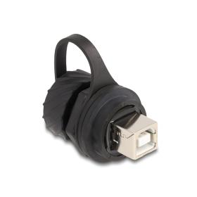 DELOCK 88103: USB 2.0 Kabel, A+C Stecker auf 90° A+C Buchse