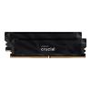Crucial Pro OC - DDR5 - Kit - 32 GB: 2 x 16 GB - DIMM 288-PIN - 6400 MT / s / PC5-51200 - CL32 - 1.35 V - ungepuffert - Matte Stealth Black
