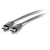 C2G 3ft USB C Cable - USB C to USB C Cable - USB C 2.0 3A - 480 Mbps - M / M - USB-Kabel - 24 pin USB-C (M) umkehrbar zu 24 pin USB-C (M) umkehrbar - USB 2.0 - 30 V - 3 A - 91.4 cm - Schwarz