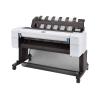 HP DesignJet T1600 - 914 mm (36") Großformatdrucker - Farbe - Tintenstrahl - Rolle (91,4 cm x 91,4 m), 914 x 1219 mm - 2400 x 1200 dpi - bis zu 0.32 Min. / Seite (einfarbig) / bis zu 0.32 Min. / Seite (Farbe) - Kapazität: 1 Rolle - USB, Gigabit LAN - Cutt