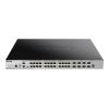 D-Link DGS 3630-28PC - Switch - L3 - managed - 20 x 10 / 100 / 1000 (PoE+) + 4 x Kombi-Gigabit-SFP + 4 x 10 Gigabit SFP+ - an Rack montierbar - PoE+ (370 W)