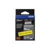 Brother TZe-S621 - Extra starker Klebstoff - Schwarz auf Gelb - Rolle (0,9 cm x 8 m) 1 Kassette(n) laminiertes Band - für Brother PT-D210, D600, H110, H200, P-Touch PT-D200, D450, E550, H107, H110, H200, P900