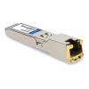 AddOn - SFP (Mini-GBIC)-Transceiver-Modul (gleichwertig mit: Cisco SFP-CU-RJ45=) - 1GbE - 1000Base-TX - RJ-45 - bis zu 100 m - TAA-konform - für P / N: R0R41B-AO, R9D17A-AO, UF-RJ45-10G-AO