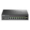 D-Link DMS-1250-10SPL - Switch - L2+ - Smart - 2 x 10 / 100 / 1000 / 2.5G (PoE++) + 6 x 10 / 100 / 1000 / 2.5G (PoE+) + 2 x 10 Gigabit SFP+ - Desktop - PoE++ (120 W)