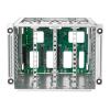 HPE Basic Carrier Drive Cage Kit - Gehäuse für Speicherlaufwerke - 2SFF x4 Tri-Mode 24G U.3 - für ProLiant DL320 Gen11