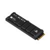 WD Black SN850P NVMe SSD WDBBYV0020BNC-WRSN - SSD - 2 TB - intern - M.2 2280 - PCIe 4.0 x4 (NVMe) - integrierter Kühlkörper