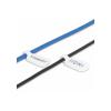 StarTech.com 9 cm Kabelschilder, 100 Stück, Weiß, Klettverschluss - Kabel-Kennzeichnungsetiketten - Klettbandbefestigung, beschreibbar - 9 cm - weiß (Packung mit 100)