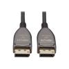 Eaton Tripp Lite Series DisplayPort Active Optical Cable (AOC) - UHD 8K 60 Hz, HDR, CL3 Rated, Black, 30 m (98 ft.) - DisplayPort-Kabel - DisplayPort (M) zu DisplayPort (M) - DisplayPort 1.4 - 30 m - Active Optical Cable (AOC), unterstützt 8K UHD (76