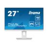 27" WHITE ETE IPS-panel, 2560x1440@100Hz, 0,4ms (MPRT), FreeSync, 15cm height adj. stand, 250cd / m², HDMI, DisplayPort, Speakers,  USB-HUB 4x3.2