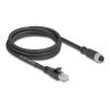 M12 Kabel X-kodiert 8 Pin Buchse zu RJ45, 5 m, Verbindung