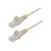 25cm Gray Slim CAT6 Ethernet Cable