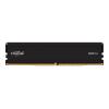 Crucial Pro - DDR5 - Modul - 24 GB - DIMM 288-PIN Low Profile - 3000 MHz / PC5-48000 - CL48 - 1.1 V - ungepuffert - on-die ECC - mattschwarz