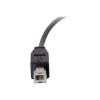 C2G 6ft USB 2.0 USB-C to USB-B Cable M / M - Black - USB-Kabel - USB Typ B (M) zu USB-C (M) - USB 2.0 - 1.83 m - Schwarz