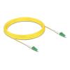 Delock - Netzwerkkabel - LC / APC (M) zu LC / APC (M) - 10 m - 2 mm - Glasfaser - Simplex - 9 / 125 Mikrometer - OS2 - halogenfrei - Gelb