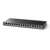 TP-Link TL-SG116E Unmanaged Pro - Switch - unmanaged - 16 x 10 / 100 / 1000 - Desktop