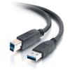 Kabel / 1 m USB 3.0 AM-BM Black