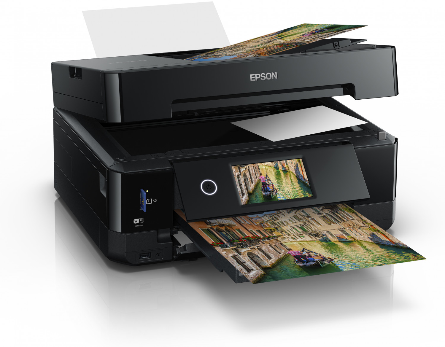 Epson Expression Premium XP-7100 Small-in-One - Multifunktionsdrucker -  Farbe - Tintenstrahl - Legal (216 x 356 mm) (Original) - A4 / Legal  (Medien) - bis zu 11 Seiten / Min. (Kopieren) -