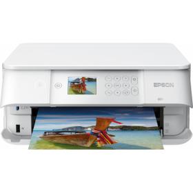 Epson Expression Premium XP-6105 - Multifunktionsdrucker - Farbe - Tintenstrahl - A4 / Legal (Medien) - bis zu 15.8 Seiten / Min. (Drucken) - 100 Blatt - USB, USB-Host, Wi-Fi - weiß