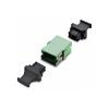 Startech - Netzwerkkoppler - TAA-konform - MTP / MPO / APC Single-Mode (W) zu MTP / MPO / APC Single-Mode (W) - Glasfaser - 9 / 125 Mikrometer - OS1 / OS2 - passiv - grün