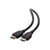 C2G 3ft 4K HDMI Cable with Ethernet - High Speed - UltraHD Cable - M / M - HDMI-Kabel mit Ethernet - HDMI männlich zu HDMI männlich - 91 cm - abgeschirmt - Schwarz