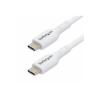 StarTech 3m White USB-C Charging Cable, USB C Cable, 60W 3A PD - USB-Kabel - USB-C (M) zu USB-C (M) - USB 2.0 - 5 / 9 / 12 / 15 / 20 V - 3 A - 3 m - halogenfrei, passiv, USB Power Delivery (60W), Unterstützung für Power Delivery 2.0 - weiß