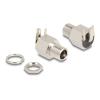 Delock - Netzanschluss - Gleichstrombuchse 5,5 mm x 12 mm (Innendurchmesser: 2,1 mm) (W) Bulkhead - DC 20 V - 10 A
