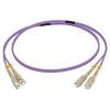C2G 20m SC / SC OM4 LSZH Fibre Patch - Purple - Patch-Kabel - SC multi-mode (M) zu SC multi-mode (M) - 20 m - Glasfaser - Duplex - 50 / 125 Mikrometer - OM4 - lila