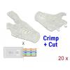 Delock Knickschutz für RJ45 Crimp+Cut Stecker 20 Stück