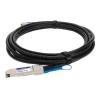 AddOn 1m Cisco Compatible QSFP+ DAC - Direktanschlusskabel - QSFP+ zu QSFP+ - 1 m - twinaxial - für Cisco Nexus 93108TC-EX, 93180YC-FX, 9336C-FX2, 9372PX-E