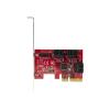 SATA PCIe Card / Controller Card, 6 Ports