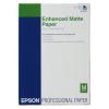 EPSON Enhanced Matte Paper DIN A3+ für St. Photo 2000P, 2100, 2400,1800, St. PRO 7500, 9500, 10000CF, 7600, 9600, 10600, 4000, 4800